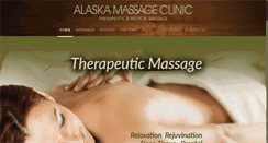 Desktop Screenshot of alaskamassageclinic.com